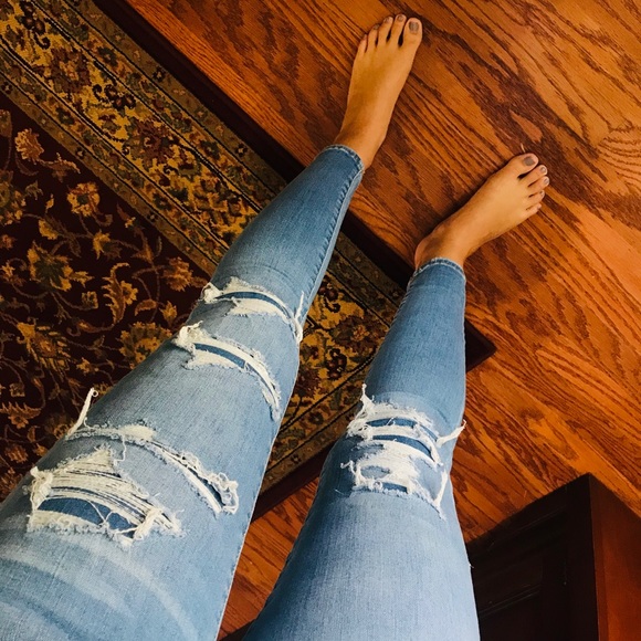 American Eagle Closed hole jean - Picture 5 of 8